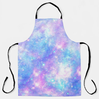 Tablier Galaxie magique : Rose Blue Star Imprimer