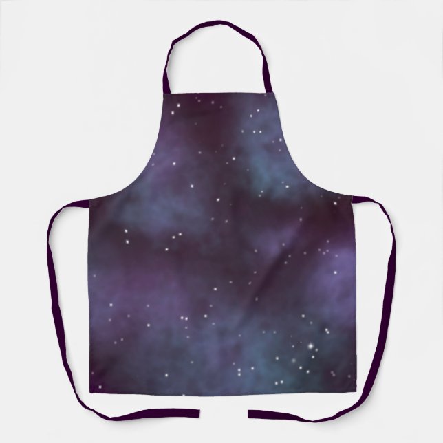 Tablier Galaxie mystique de Violet Dusty (Recto)