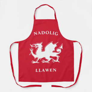 Tablier Gallois Joyeux Noël Simple Celtique Nadolig Llawen