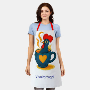 Tablier Galo de Barcelos – Coq Portugais Pop Art