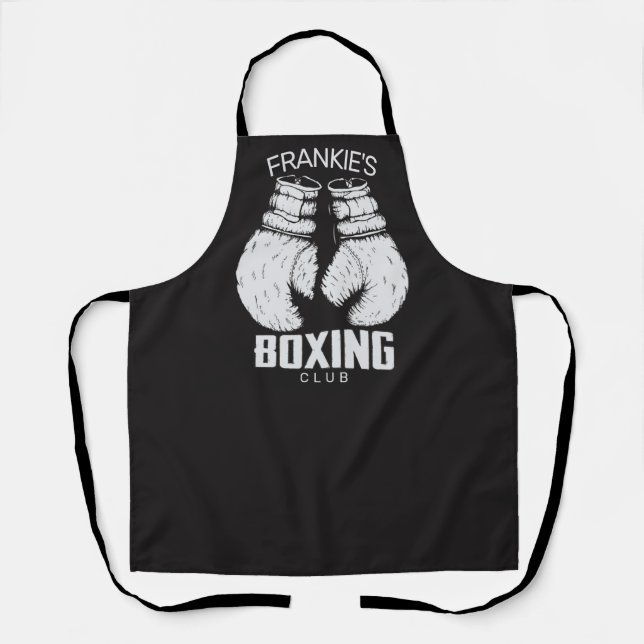 Tablier Gants de boxe club Boxer Gym Fighter (Recto)