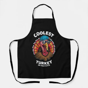 Tablier Garçons de Thanksgiving Enfants Dinde la plus cool