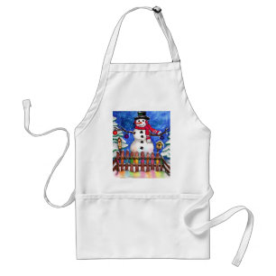 Tablier Garden Snowman
