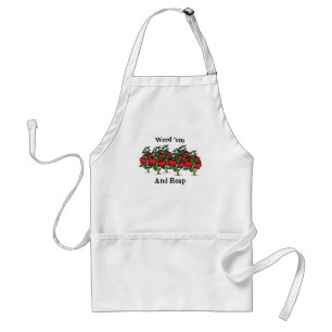 Tablier Gardener Funny Weed 'em Et Reap