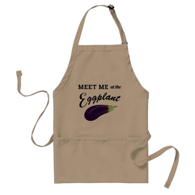 Tablier Gardeners Jardinage mignon violet outil d'aubergin (Devant)