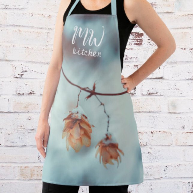 Tablier Garland de houblon séché dans l'Arrière - plan nei (Créateur téléchargé)