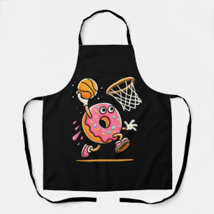 Tablier Gaufre Drôle de Basketball de Dunking Nourriture C