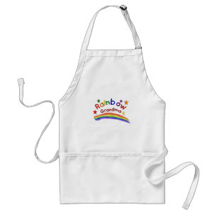 Tablier Gay Lesbian "Rainbow Grandma"