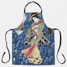 Geisha japonaise (1828) Keisai Eisen - Avril artis
