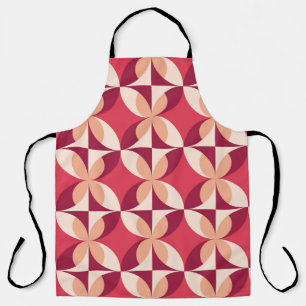 Tablier Géométrique Abstraite : Conception textile transpa