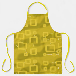 Tablier Géométrique jaune