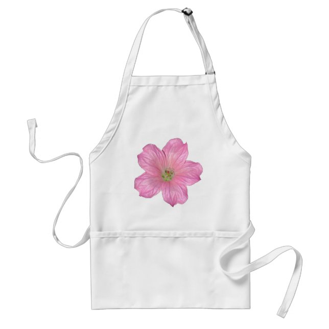 Tablier Géranium rose (Devant)