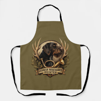 Tablier German Wirehaired Pointer