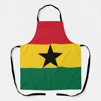 Tablier Ghana Flag Love Fête de l'Indépendance
