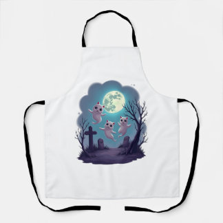 Tablier Ghost Cat Parade