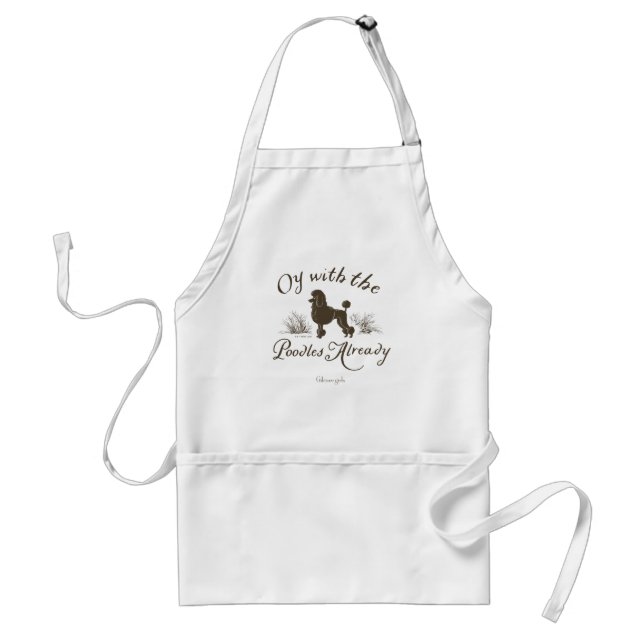 Tablier Gilmore Girls | Oy With the PoodlesDesign (Devant)