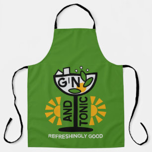 Tablier Gin vintage Et Art Tonique