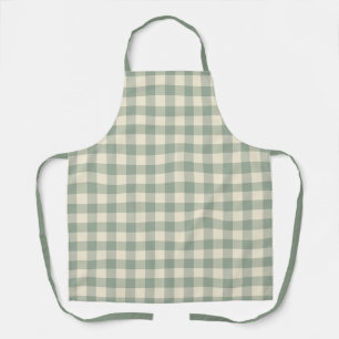 Tablier Gingham Presque Réveillé - Carreaux au bord de la