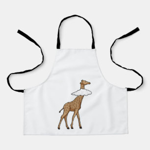 Tablier Giraffe avec nuage