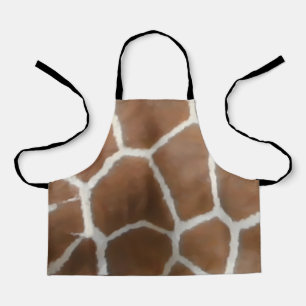 TABLIER GIRAFFE PEAU