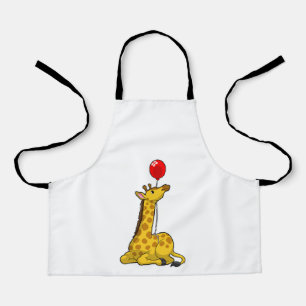 Tablier Giraffe with Balloon