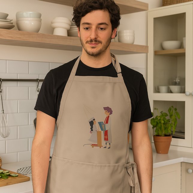 Tablier Girl Receiving Communion Apron (Créateur téléchargé)