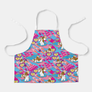 Tablier Gizmo   Pink Peace & Love Motif