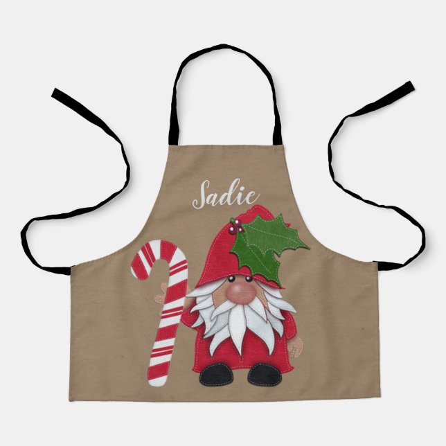 Tablier Gnome avec Sucre de canne Personnaliser (Recto)