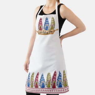 Tablier Gnome nordique   Equipe de roulement gauche Apron