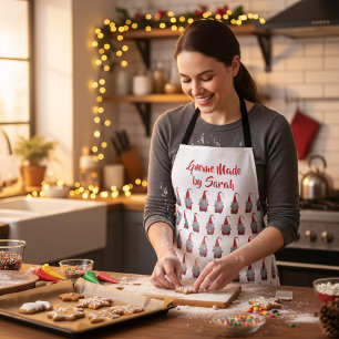 Tablier Gnome personnalisé Fabriqué appart de Noël