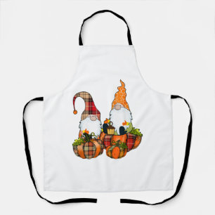 Tablier Gnomes citrouilles Automne automne mignon Hallowee
