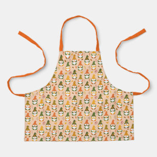 Tablier Gnomes d'automne dans le Motif forestier
