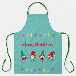 Tablier Gnomes de Noël