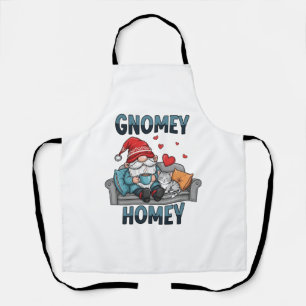 Tablier Gnomey gnome à la maison