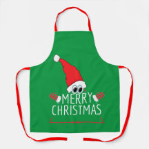 Gnomo de Navidad All-Over Print Apron