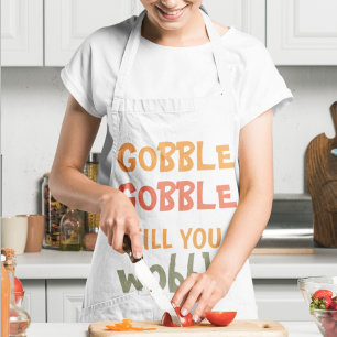 Tablier Gobble Gobble Jusqu'À Ce Que Vous Tournez Thanks