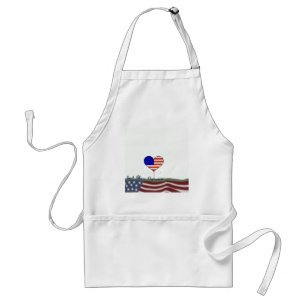 Tablier God Bless America Apron