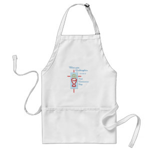 Tablier Godgirl, Première Communion Sainte, Turquoise