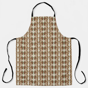 Tablier Gold Christmas Bells Holiday Apron