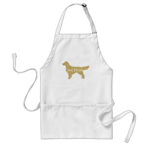 Tablier Gold Parties scintillant Golden Retriever Maman