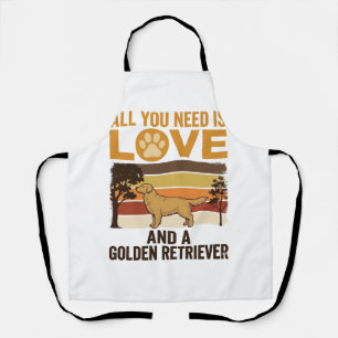 Tablier Golden Retriever Tout ce dont vous avez besoin est