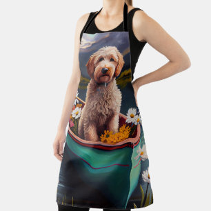 Tablier Goldendoodle on a Paddle : Une aventure Pittoresqu