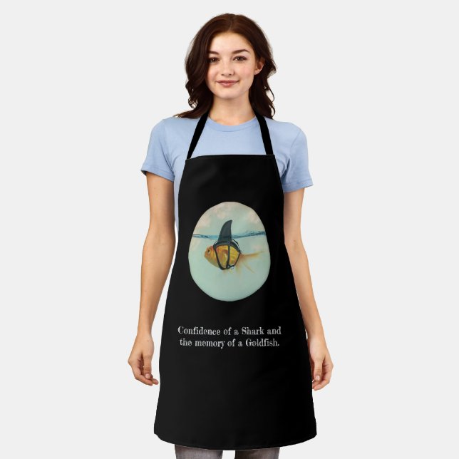 Tablier Goldfish with a Shark Fin (Porté)