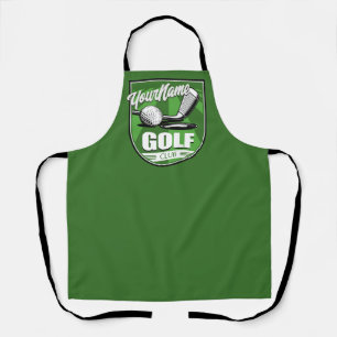Tablier Golf Club NAME Pro Golfer Player Personnalisé