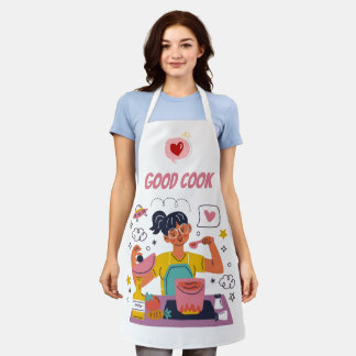 Tablier Good Cook Kitchen Apron – Funny & Motivational Coo