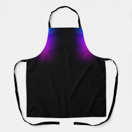 Tablier Gradient violet noir