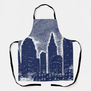 Tablier Grand City Night Lights cityscape skyline