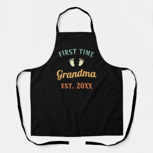 Tablier Grand-mère Abuela Nonna Grammy Première Grand-mère