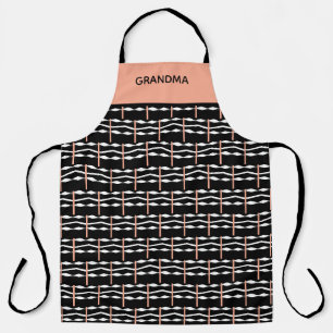 Tablier Grand-mère, mignonne Motif d'art africain ethnique