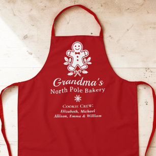 Tablier Grand-mère Noël Fête de Noël Cuisine